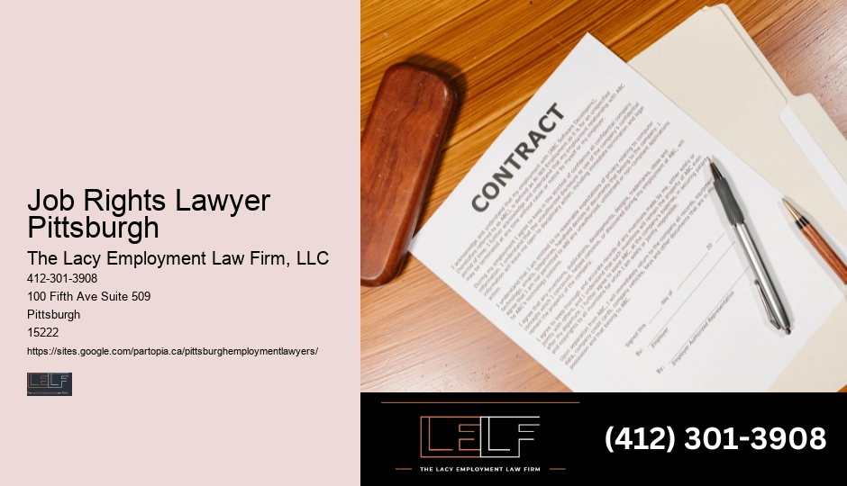 Pittsburgh Job Termination Lawyer