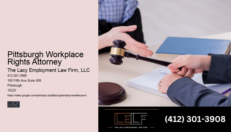 Pittsburgh Employment Law Attorney Services