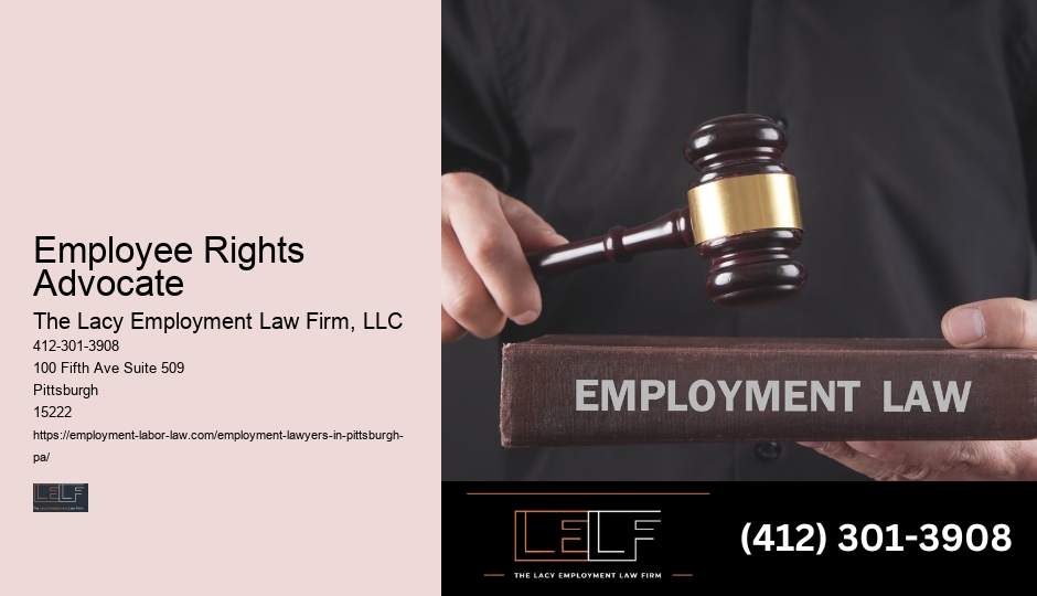 Pittsburgh Employment Law Legal Services
