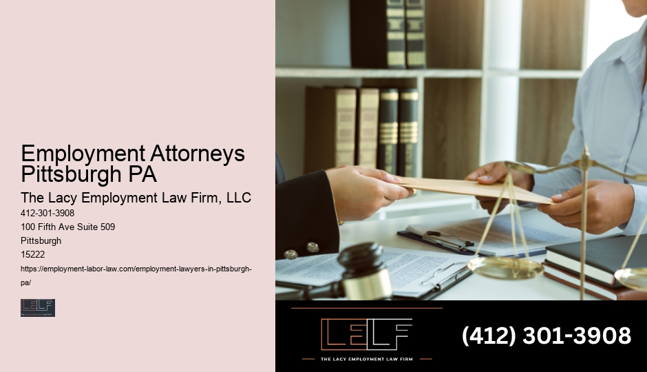 Pittsburgh Employment Law Firm Assistance