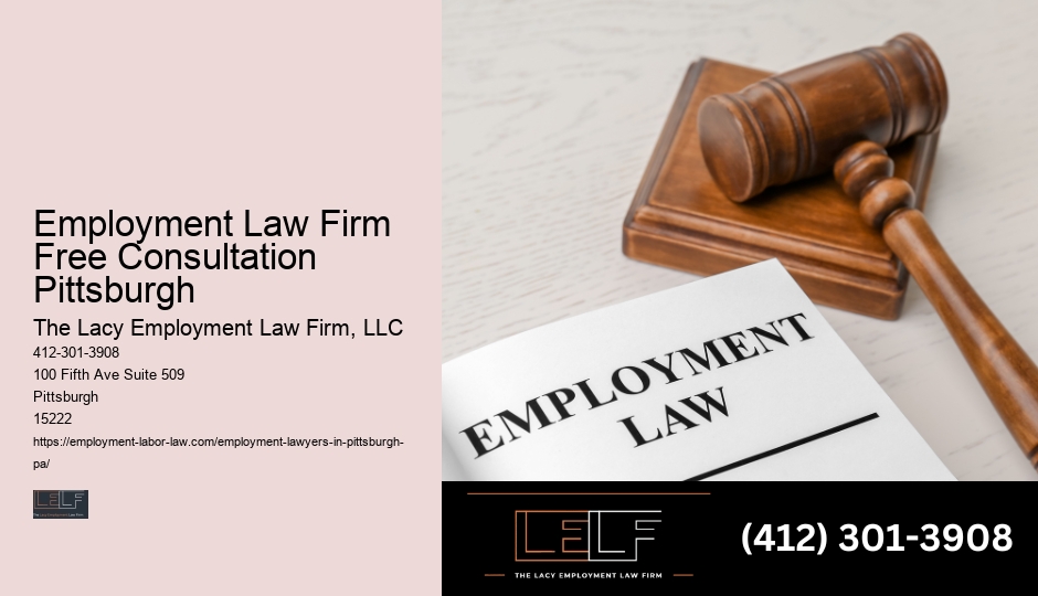 Employment Lawyer Cost Projection Pittsburgh