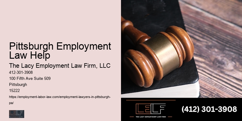 Pittsburgh Employment Law Help
