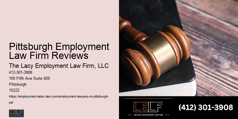 Pittsburgh Employment Law Firm Reviews