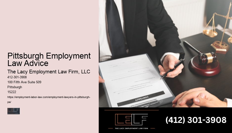 Expert Employment Lawyer Fee Estimate Pittsburgh