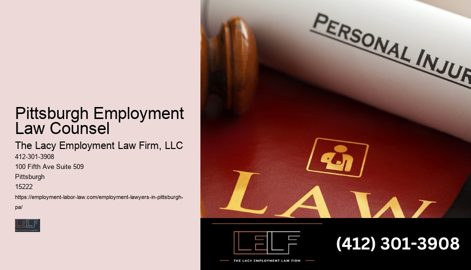Pittsburgh Employment Lawyer Fee Negotiation