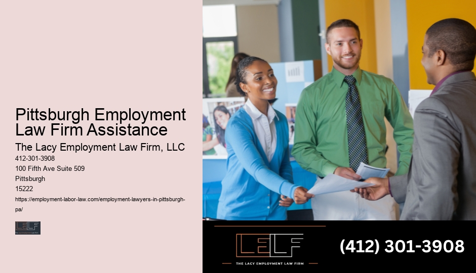 Pittsburgh Employment Law Firm Assistance