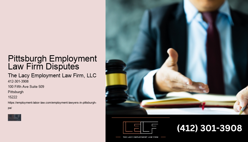Pittsburgh Employment Law Firm Advocacy