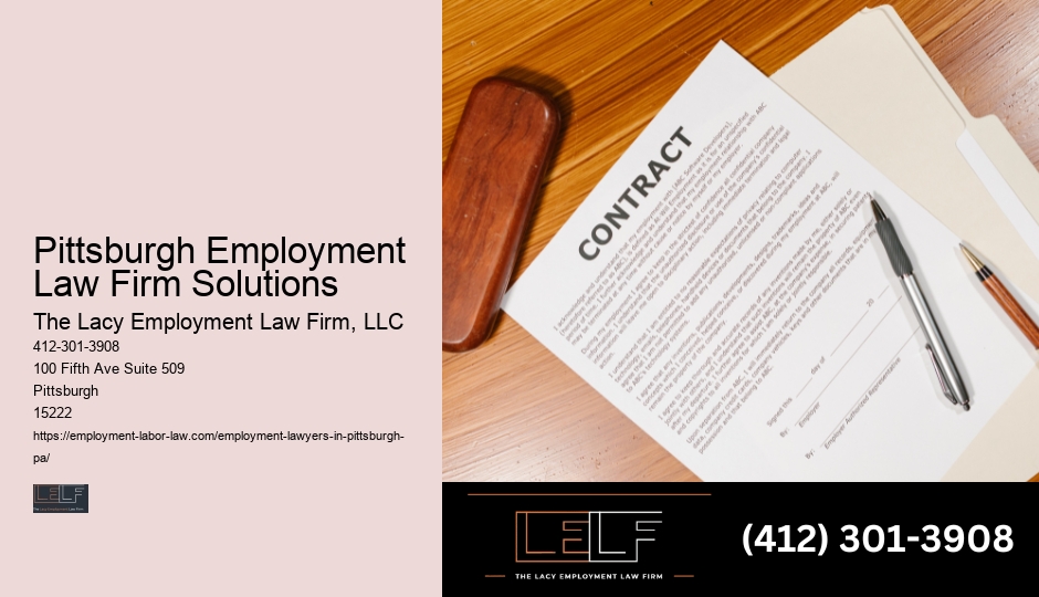 Employment Lawyer Pricing In Pittsburgh