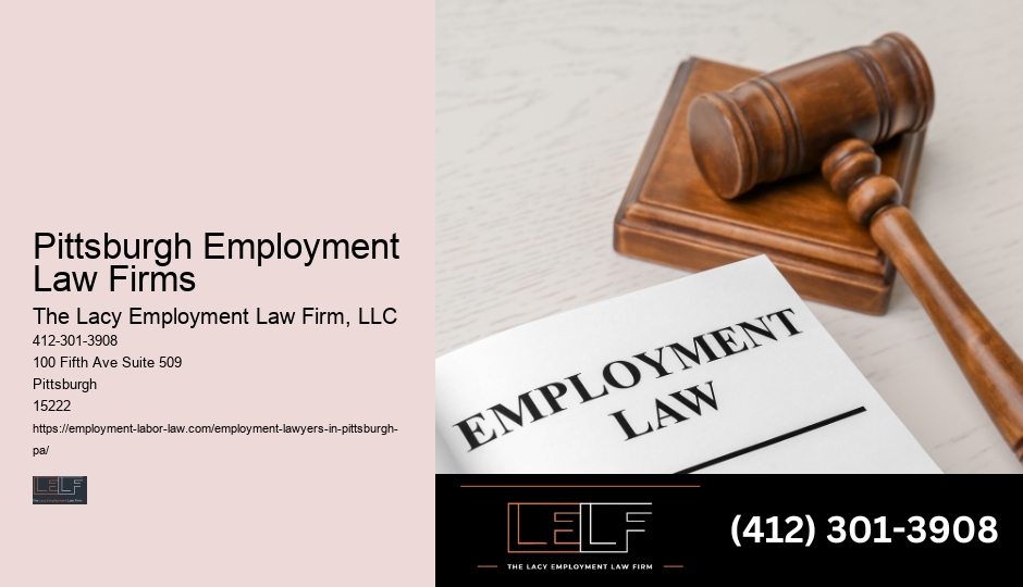 Best Employment Legal Representation Pittsburgh