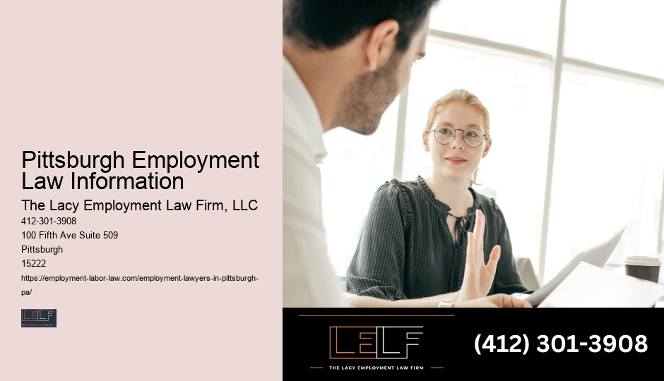Pittsburgh Employment Legal Support