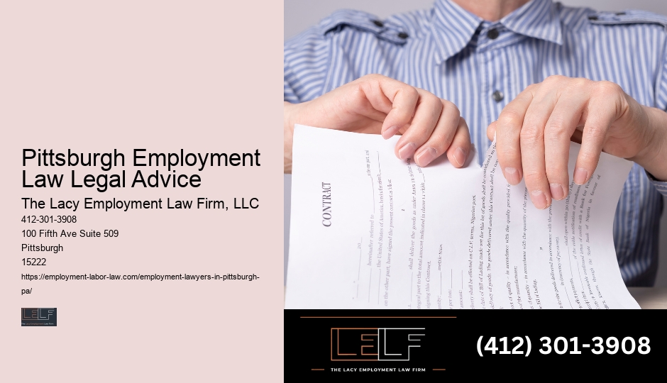 Pittsburgh Employment Law Legal Services