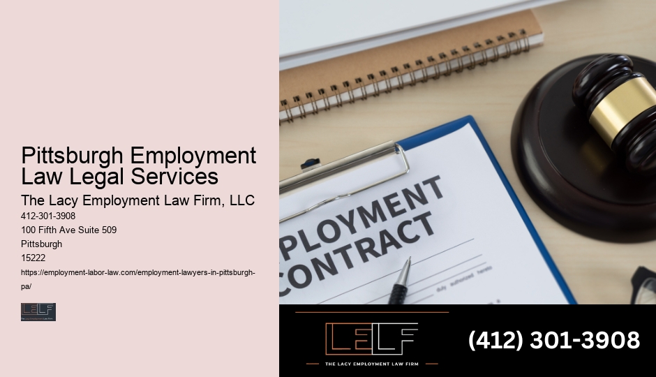 Employment Lawyer Cost Estimate Pittsburgh