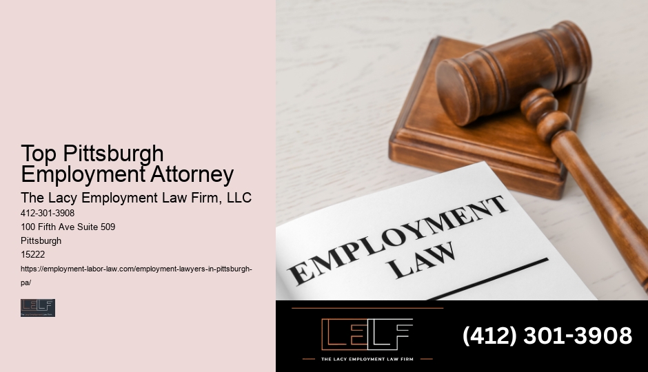 Pittsburgh Employment Law Firm Services